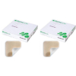 Mepilex lite medicazione in schiuma di poliuretano 10x10 cm 5 pezzi 2x
