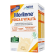 Meritene forza & vitalita - alimento con proteine vitamine e minerali gusto vaniglia, 5 bustine