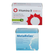 Metagenicstm metarelax® + vitamina d 2000 ui 1 pz set