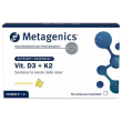 Metagenics vit. d3 + k2 integratore per la saluta delle ossa gusto limone 56 compresse masticabili