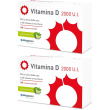 Metagenics vitamina d 2000 ui set da 2 2x168 pz compresse masticabili