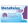 Metarelax notte integratore per rilassare mente e corpo e favorire il riposo notturno 15 compresse