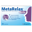 Metarelax notte integratore per rilassare mente e corpo e favorire il riposo notturno 30 compresse