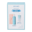 Miamo 2026 cofanetto detersione lenitivo 1 gentle rose cleanser 250 ml + 1 crystal oil peptide cleanser 50 ml + 1 omaggio lavette bambu'