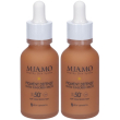 Miamo pigment defense siero protettivo anti-macchie spf50+ set da 2 2x