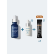 Miamo protocollo aox boost&protect - protocollo antirughe e colorito spento - gf5 glutathione siero 30 ml + aging defense sunscreen drops 10 ml + 3 bustine skin defense