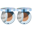Miamo second skin mesh cushion foundation fondotinta tonalita dune 2x1