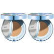 Miamo second skin mesh cushion foundation fondotinta tonalita sand 2x1