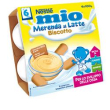 Mio merenda biscotto 4x100g