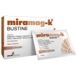 Miramag-k 20 bustine - integratore per il ripristino di sali minerali gusto arancia