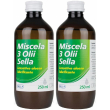 Miscela 3 olii sella set da 2 2x250 ml olio