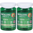 Moller s omega 3 forte capsule 2x145,3 g