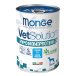 Monge cane vet solution hypo monoprotein tonno lattina 400 gr