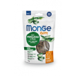 Monge cat filled and crunchy gift skin support con merluzzo e aloe vera 60 g