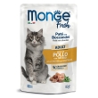 Monge fresh cat adult pollo ortaggi 85 g mangime