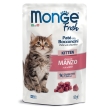 Monge fresh cat kitten manzo 85 g mangime