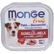 Monge fruit cane agnello&mela set da 7 7x100 g