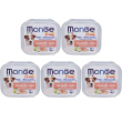 Monge fruit cane salmone&pera set da 5 5x100 g