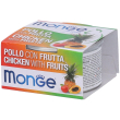 Monge fruits pollo con frutta gatti adulti 4x80 g mangime