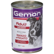 Monge gemon manzo fegato cani adulti taglia media set da 24 24x415 g m