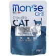 Monge grill trota gatti sterilizzati set da 10 10x85 g