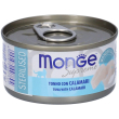 Monge supreme sterilised tonno con calamari gatti sterilizzati 80 g ma