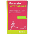 Monurelle ferro naturale integratore stanchezza affaticamento 30 capsule - zambon