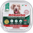 Morando pate con manzo e suino per cani adulti taglia media 300 g mang
