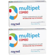 Multipet combo integratore vitaminico per cani e gatti 30 compresse 2x