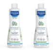 Mustela® gel detergente bagnetto mille bolle set da 2 2x750 ml schiuma