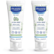 Mustela® hydra bebe crema viso set da 2 2x40 ml