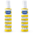 Mustela® spray latte solare spf 50 protezione alta set da 2 2x200 ml s