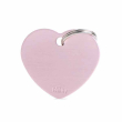 My family medaglietta cuore (l) alluminio rosa (ref. mfb29)