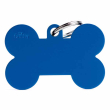 My family medaglietta osso (xl) alluminio blu (ref. mfxl01)
