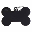 My family medaglietta osso (xl) alluminio nero (ref. mfxl05)