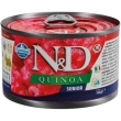 N&d quinoa agnello - alimento umido completo per cani anziani 140 gr