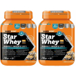 Namedsport® star whey isolate cookies & cream set da 2 2x750 g polvere