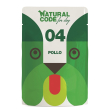 Natural code 04 pollo cani adulti busta 300g