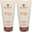 Nature's arga balsamo set da 2 2x150 ml per capelli