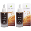 Nature's arga gocce di sole viso fluido autoabbronzante set da 2 2x30