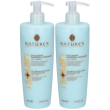 Nature's isolari emulsione doposole idratante set da 2 2x400 ml crema