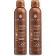 Nature's isolari solare spray trasparente bambini spf 50+ set da 2 2x