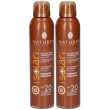 Nature's isolari solare spray trasparente spf 20 2x200 ml