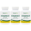Natures plus lactobacillus acidophilus capsule 3x90 pz