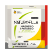 Naturofilla magnesio & potassio integratore di sali organici ad alta bio-disponibilita gusto arancia 28 stick-pack
