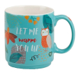 Neavita positivitea - tazza mug capacita 350ml azzurra, 1 pezzo
