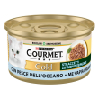 Nestle' purina gourmet gatto gold straccetti pesce dell'oceano 85gr (lattina)