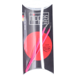Nippes solingen pinzette laccate rosa neon, obliqua, in acciaio inox 1