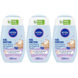 Nivea baby gel doccia dolce nanna dai capelli ai piedini 200 ml, deter