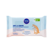 Nivea baby salviettine detergenti idratanti soft & cream 57 pezzi, salviette neonato detergenti